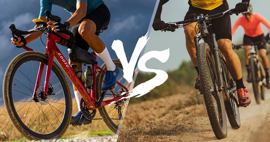 What is the difference between road bikes and mountain bikes?
