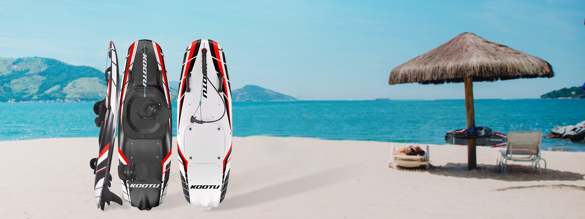 KOOTU gas powered surfboards|motorized surfboard