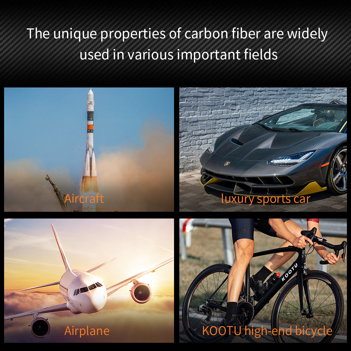 Carbon fiber applications