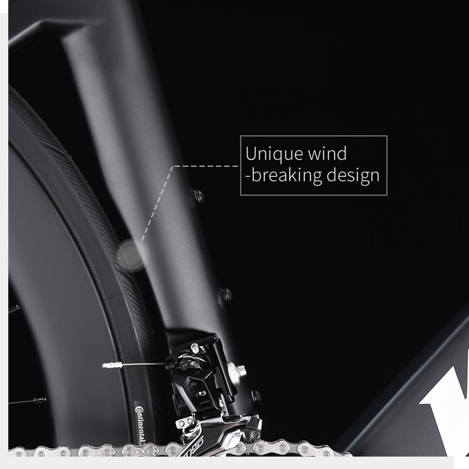Aerodynamic bicycle frame