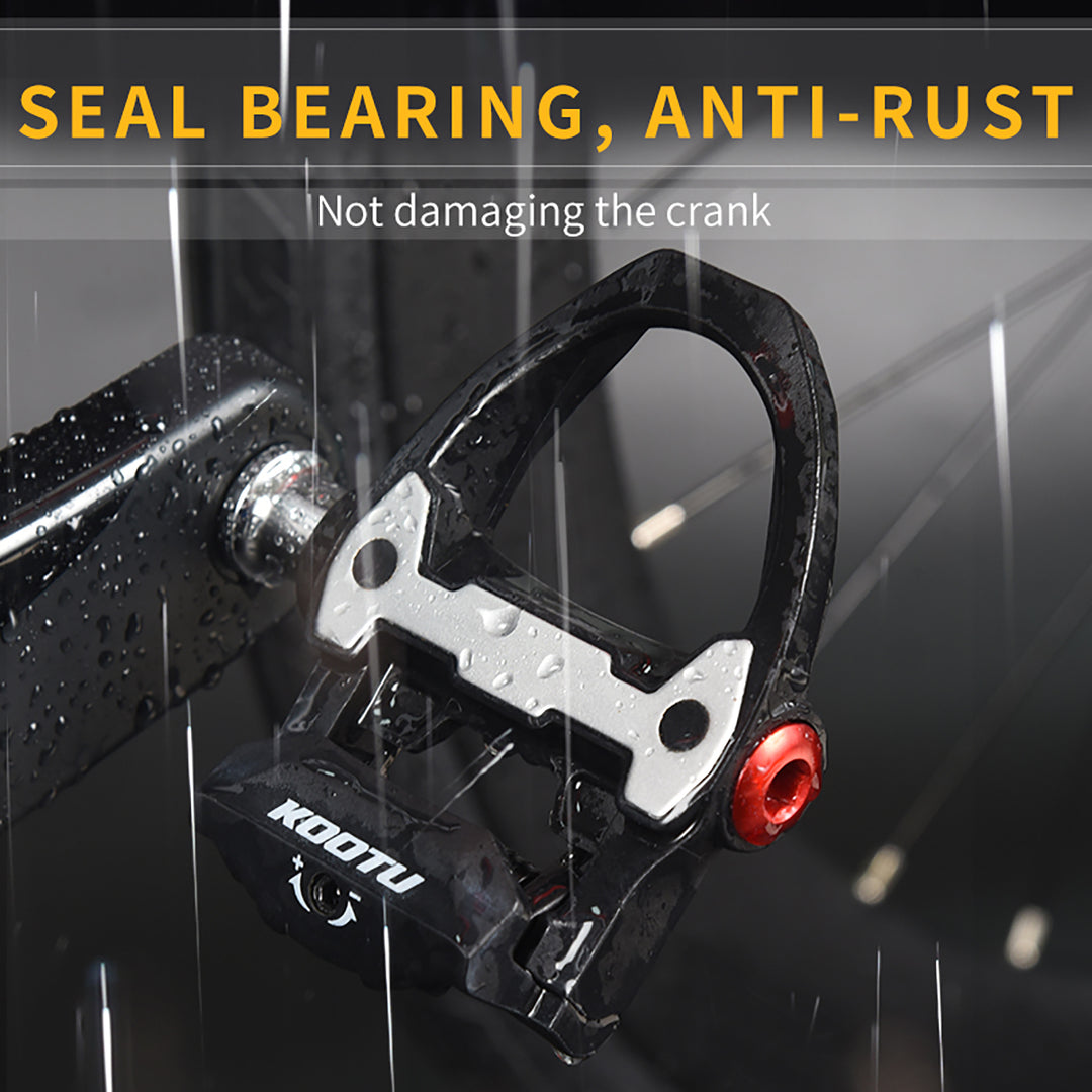 KOOTU Road Bike Pedals SPD SL Clipless Compitable with Shimano SPD-SL Cleats