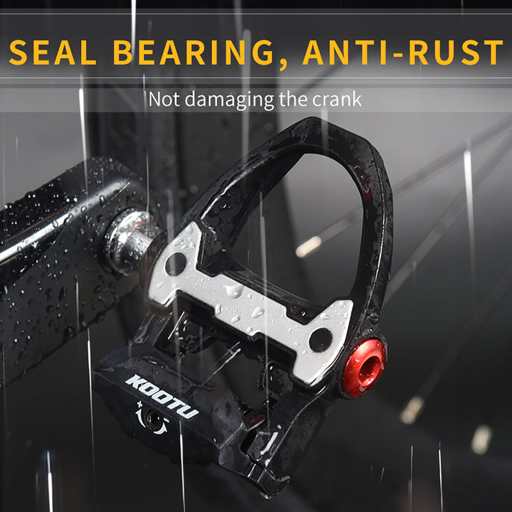 KOOTU Road Bike Pedals SPD SL Clipless Compitable with Shimano SPD-SL Cleats