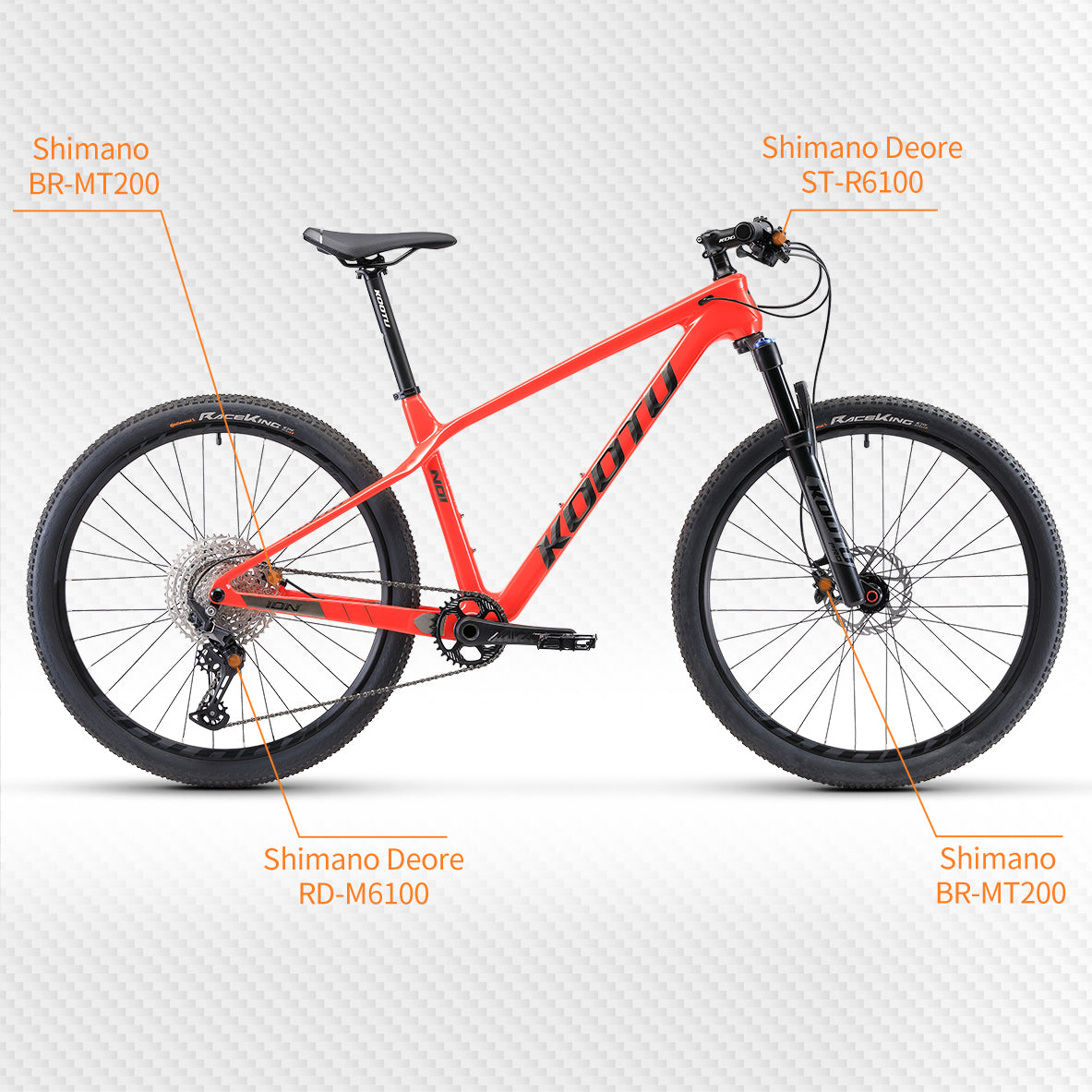 SHIMANO DEORE M6100-kootu bike