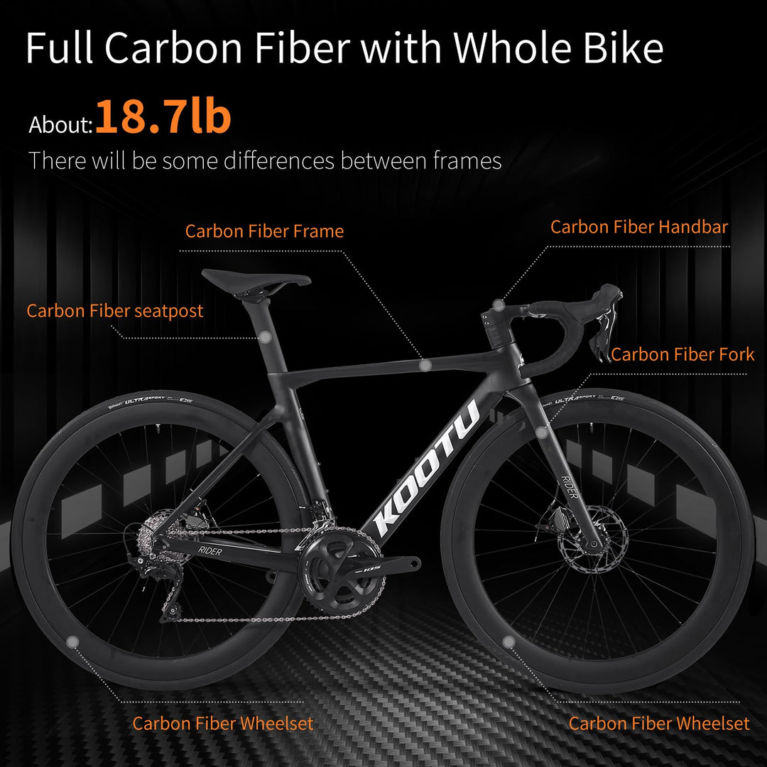 KOOTU Rider 5.1 -105 Carbon Race Bike
