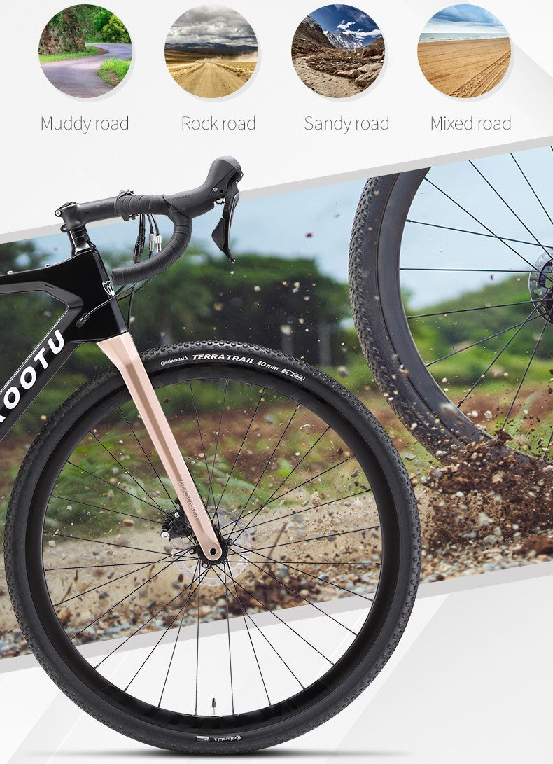 700*40C continental tires-kootu bike