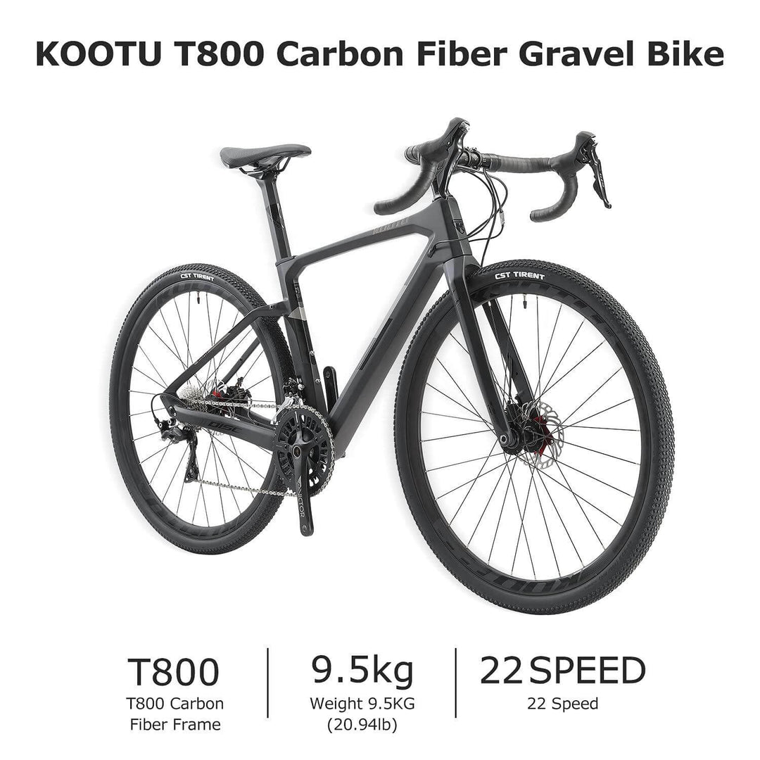 KOOTU TRACE-105 Carbon Gravel Road Bike