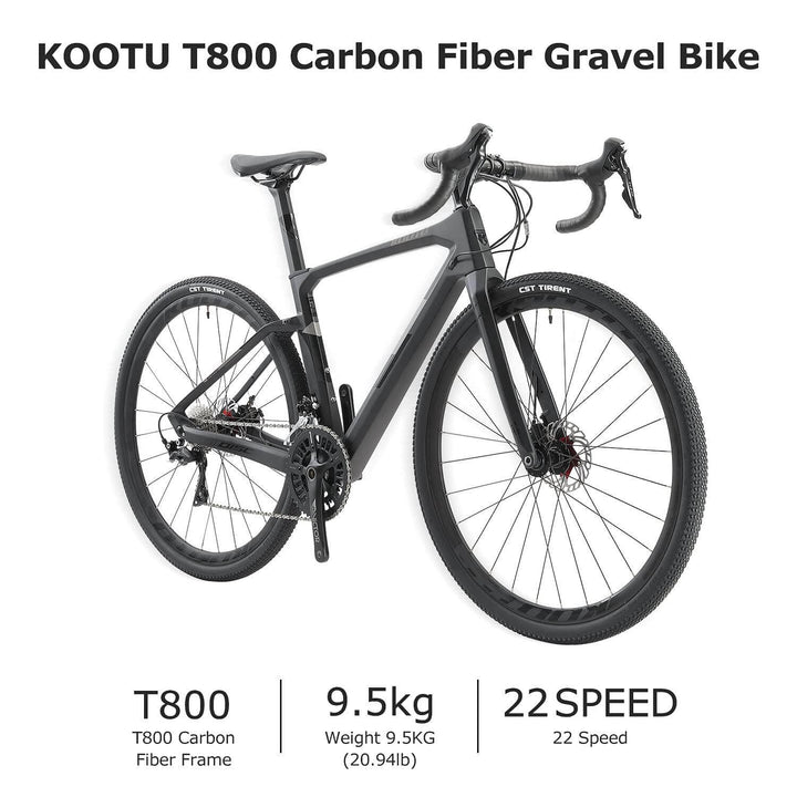 KOOTU TRACE-105 Carbon Gravel Road Bike