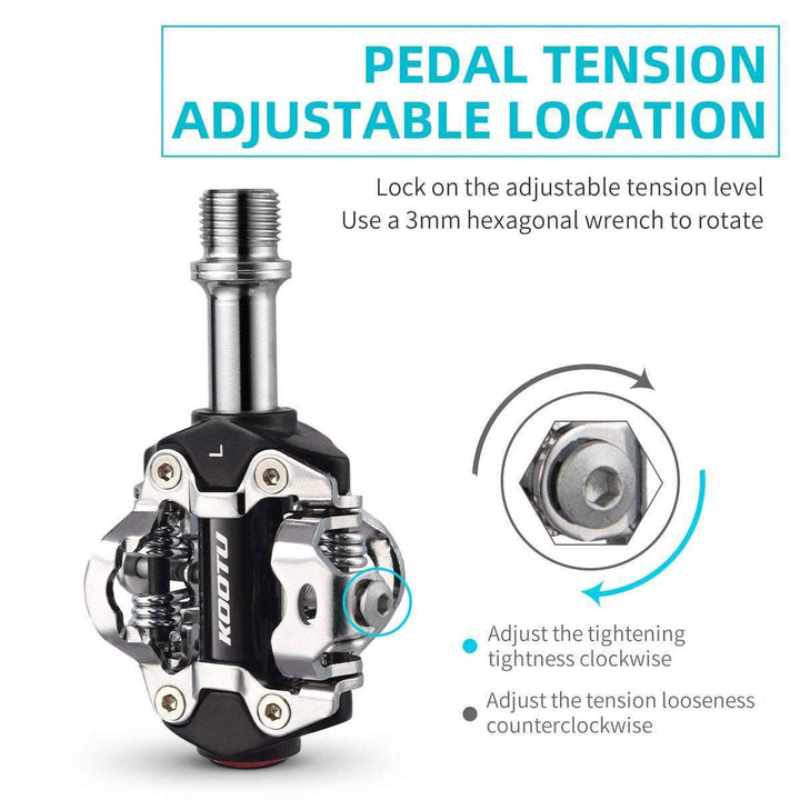 Mountain Bike Clipless Pedals SPD Pedals For Mtb