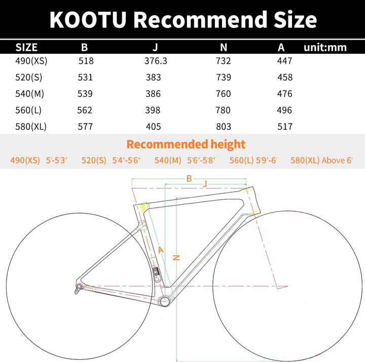KOOTU SABER ACE-Ultegra Di2 Full Carbon Race Bike