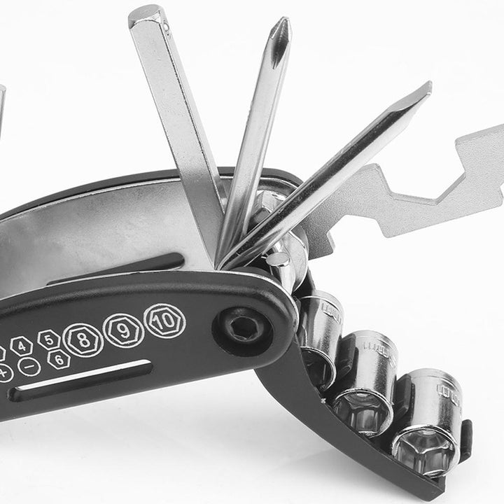 KOOTU 16 in 1 Bicycle Multi Tool Fix Tool Set
