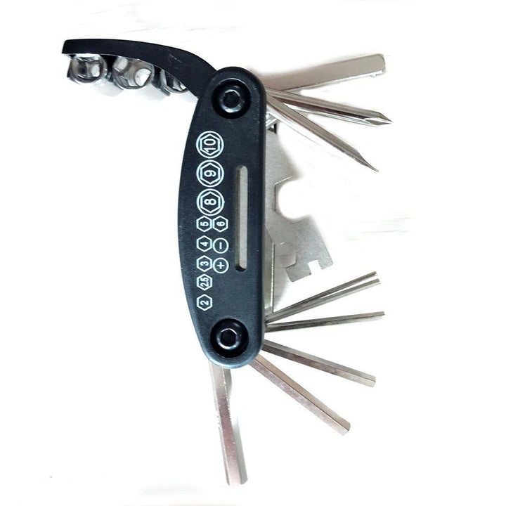 KOOTU 16 in 1 Bicycle Multi Tool Fix Tool Set