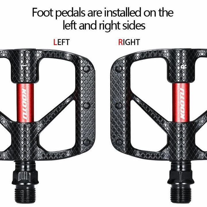 KOOTU Mountain Bike Pedals Mtb Aluminum Pedal 9/16 Universal Pedals