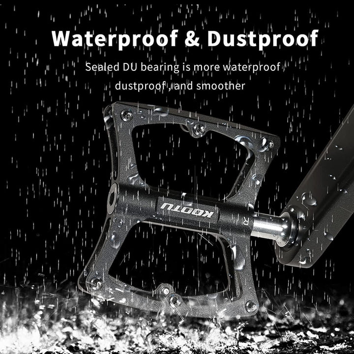 KOOTU Mountain Bike Pedals Non-Slip MTB Pedals With Seal Bearing