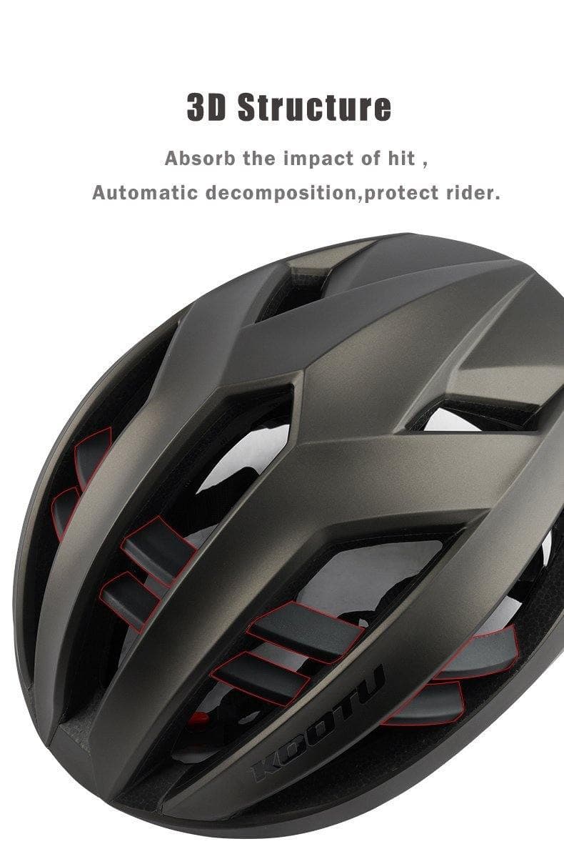 Road Bike Helmet EPS Integrate Helmet Light Weight 314g Bicycle Cycling Helmet - KOOTUBIKE