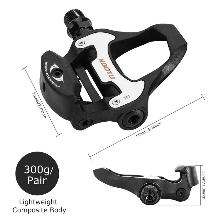 SPD SL Pedals for SHIMANO SPD System Clipless Pedal Bike Bicycle Lock Pedal