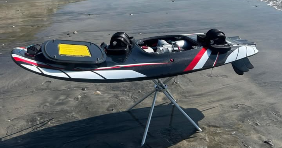 Gas Powered Surfboard