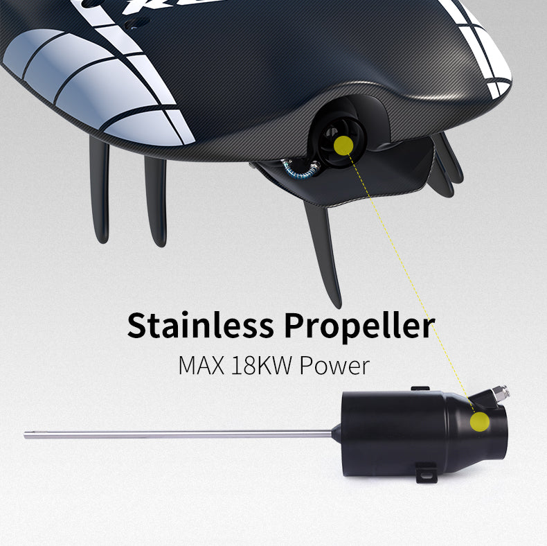 electric surfboard stainless propeller-kootu