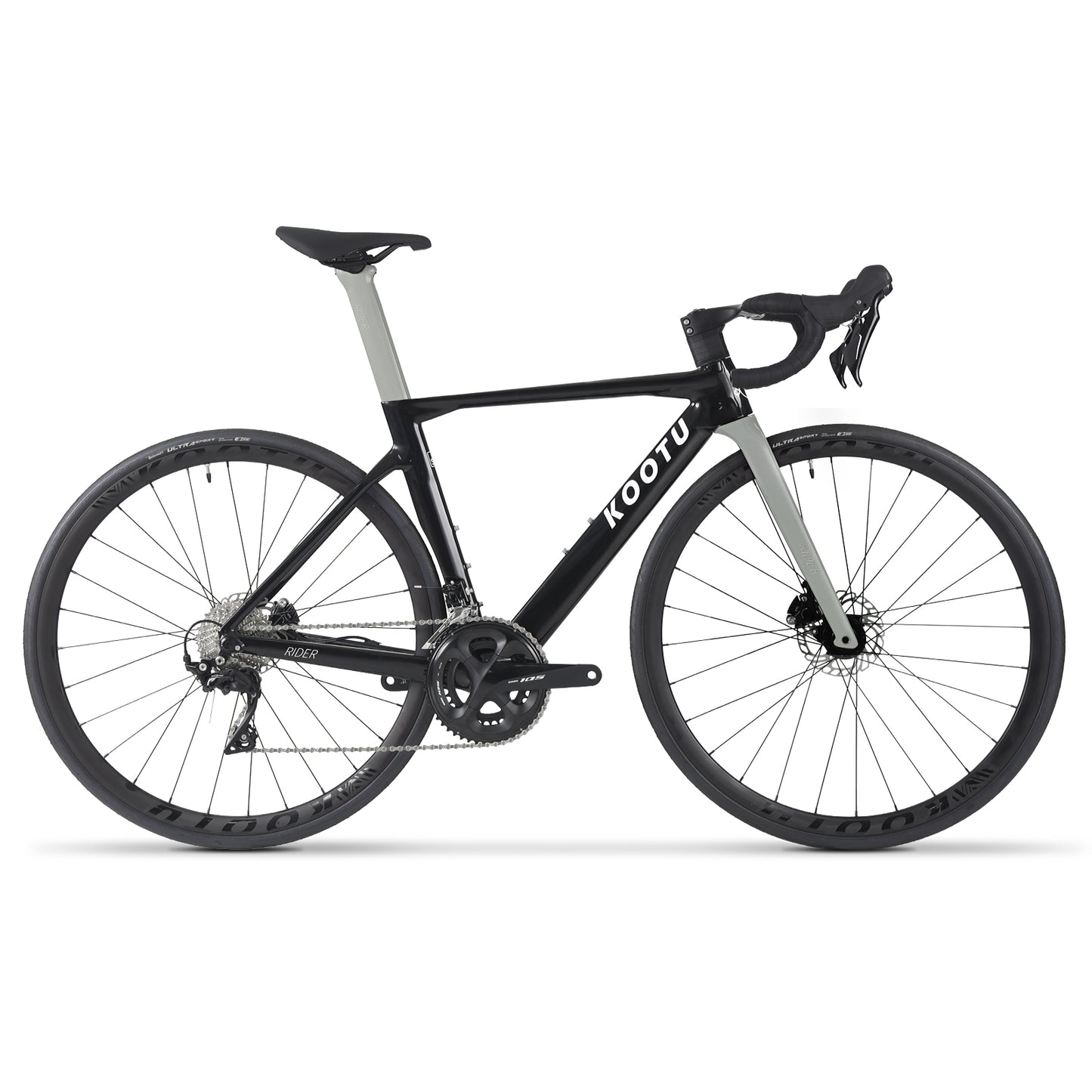 KOOTU RIDER Carbon Road Bike With Shimano 105 Groupset 22 Speed