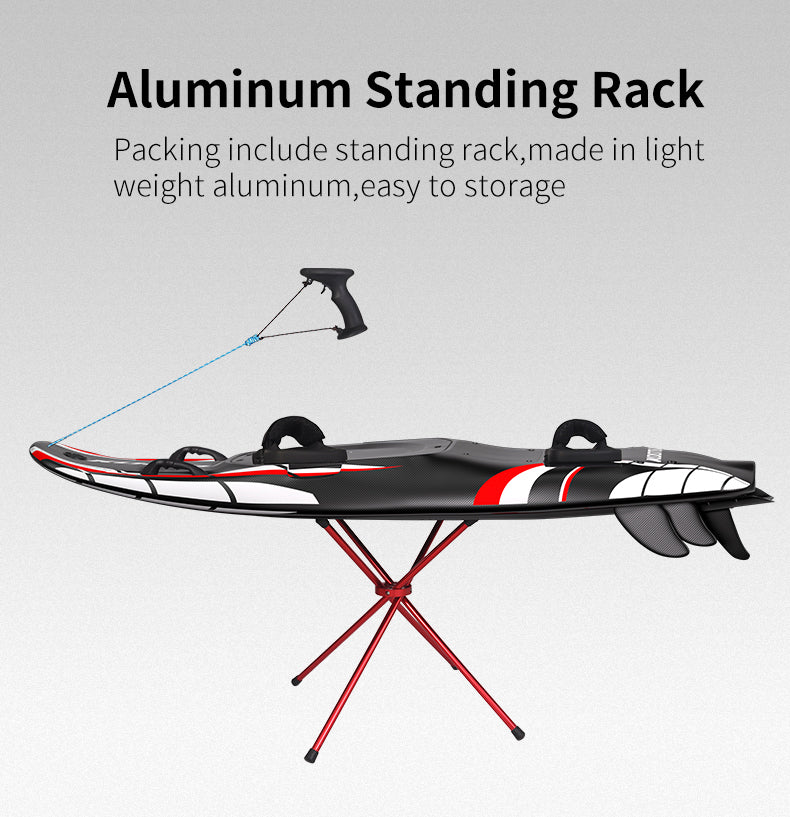 Aluminum surfboard rack 