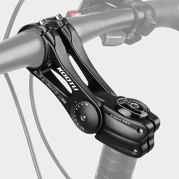 KOOTU Adjustable Bike Stem 31.8mm Mountain Bike Handlebar Riser