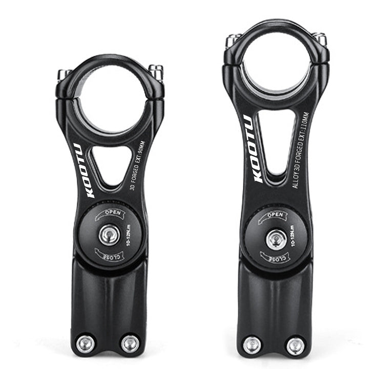 KOOTU Adjustable Bike Stem 31.8mm Mountain Bike Handlebar Riser