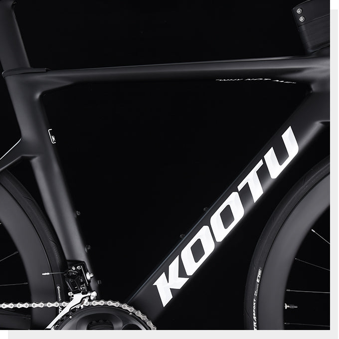 T800 grade carbon fiber frame & seatpost