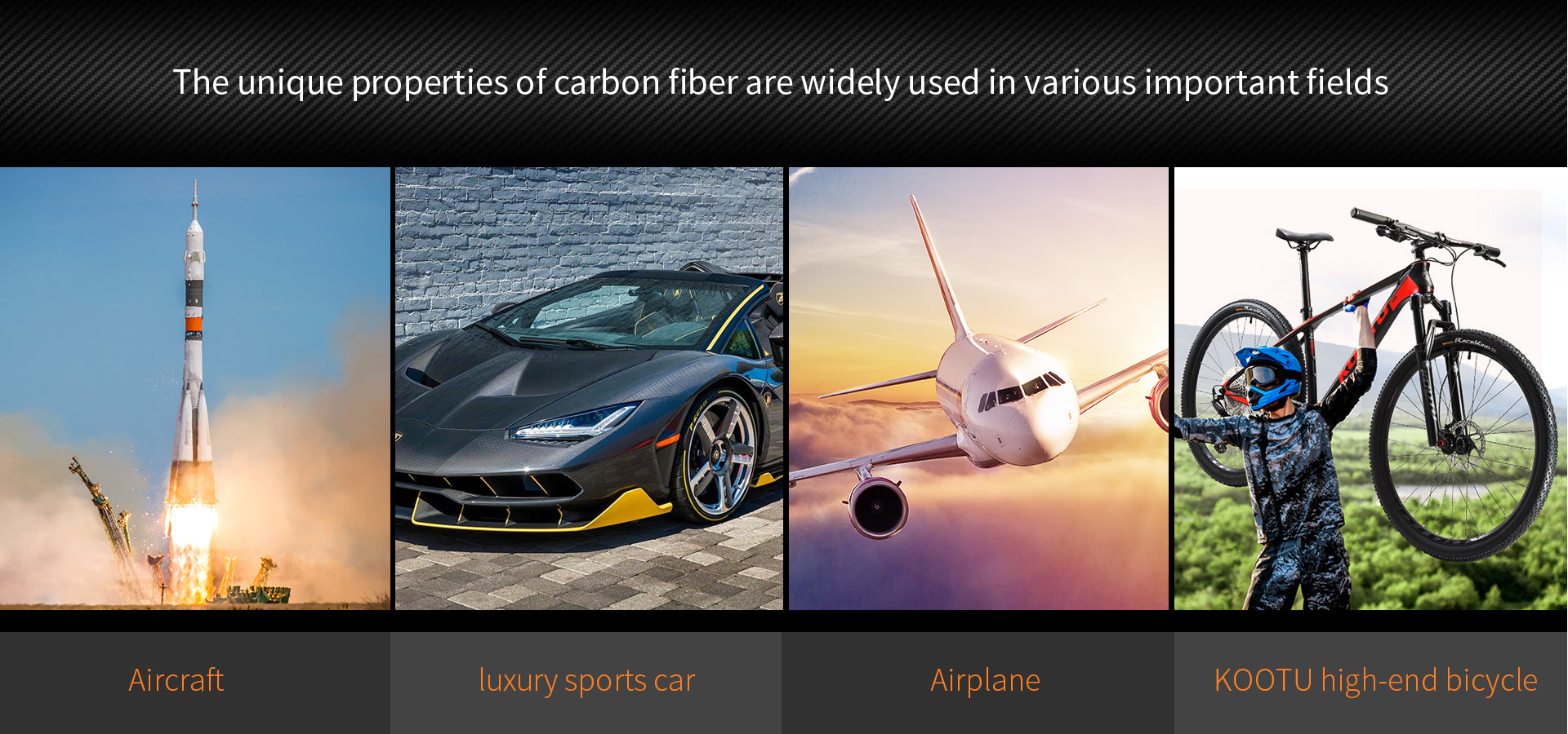 Carbon fiber applications