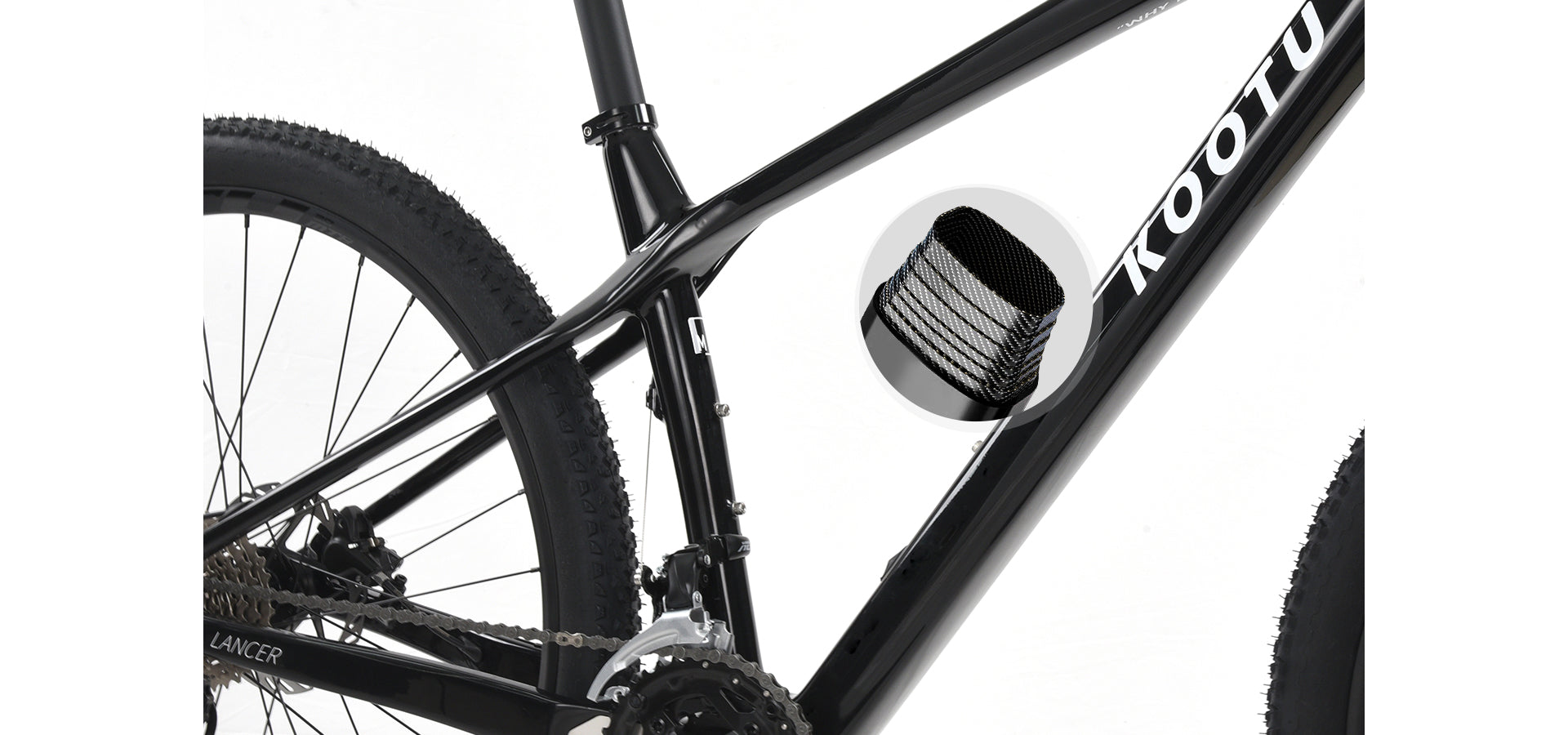 carbon fiber mountain bike frame-cok2.0