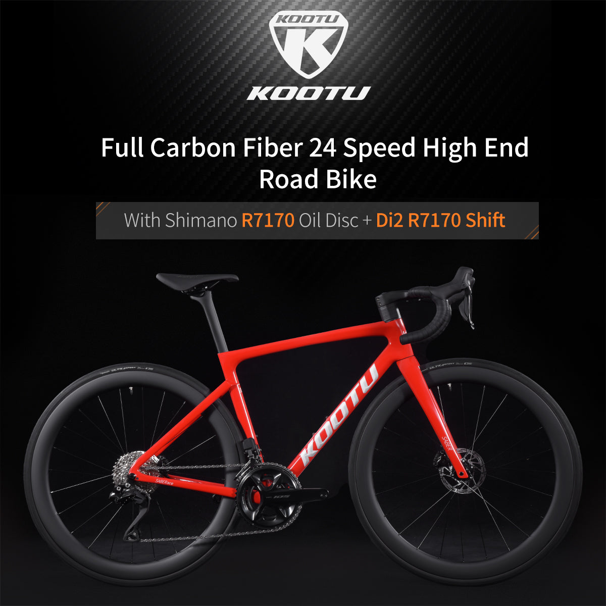 kootu di2 full carbon road bike