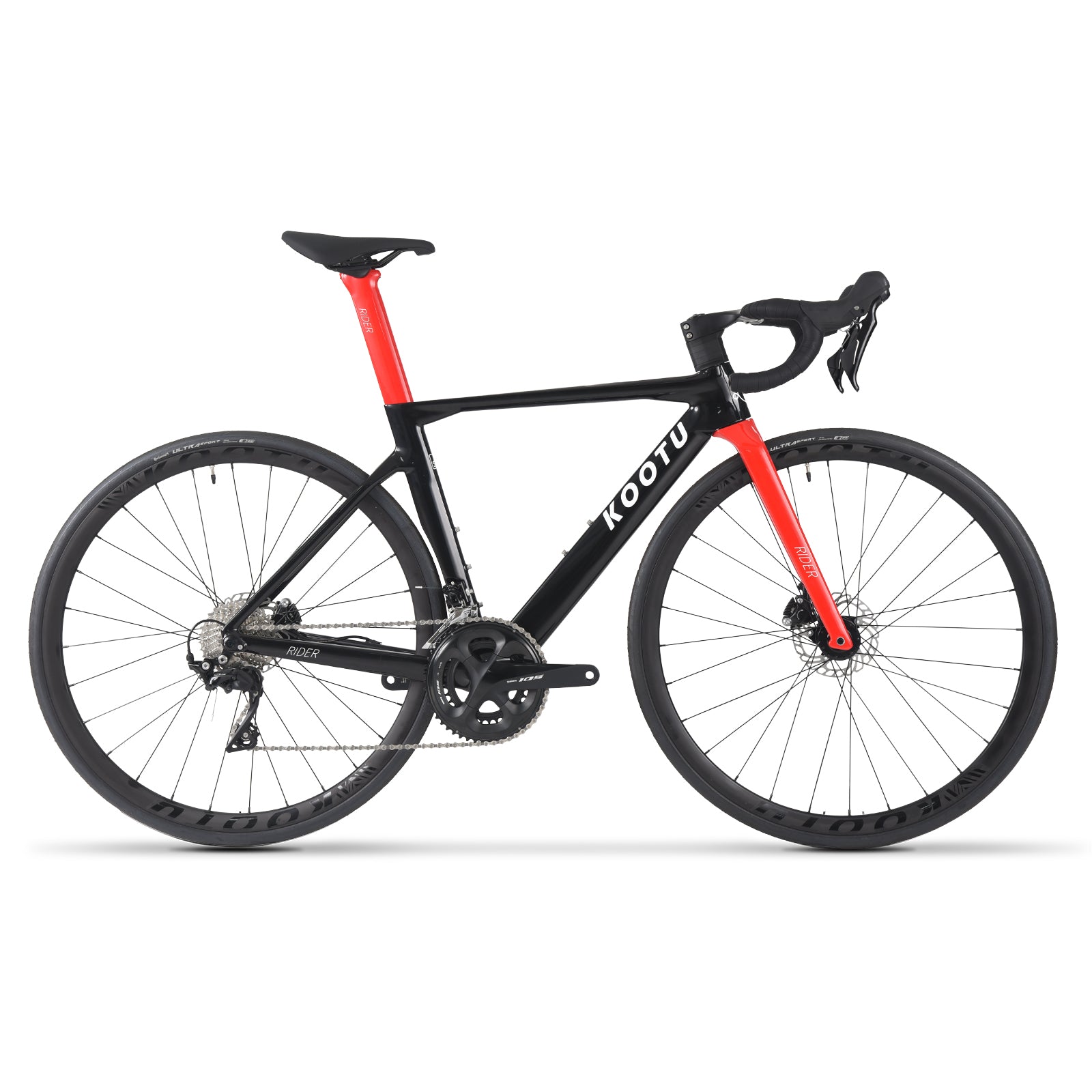 KOOTU RIDER Carbon Road Bike With Shimano 105 Groupset 22 Speed