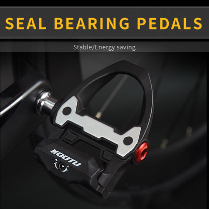 KOOTU Road Bike Pedals SPD SL Clipless Compitable with Shimano SPD-SL Cleats