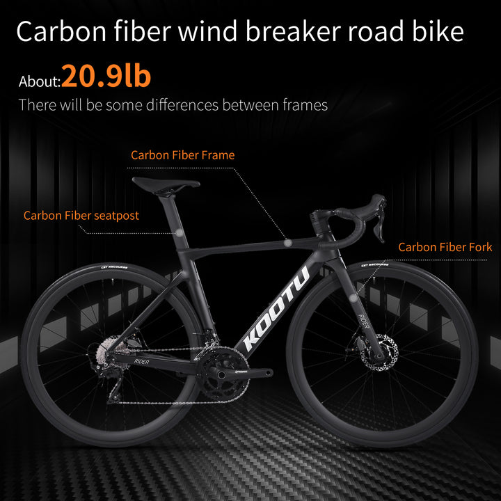 carbon fiber bike-rider 7.0