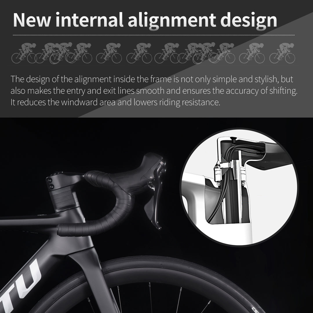 full internal cable routing design-rider 7.0