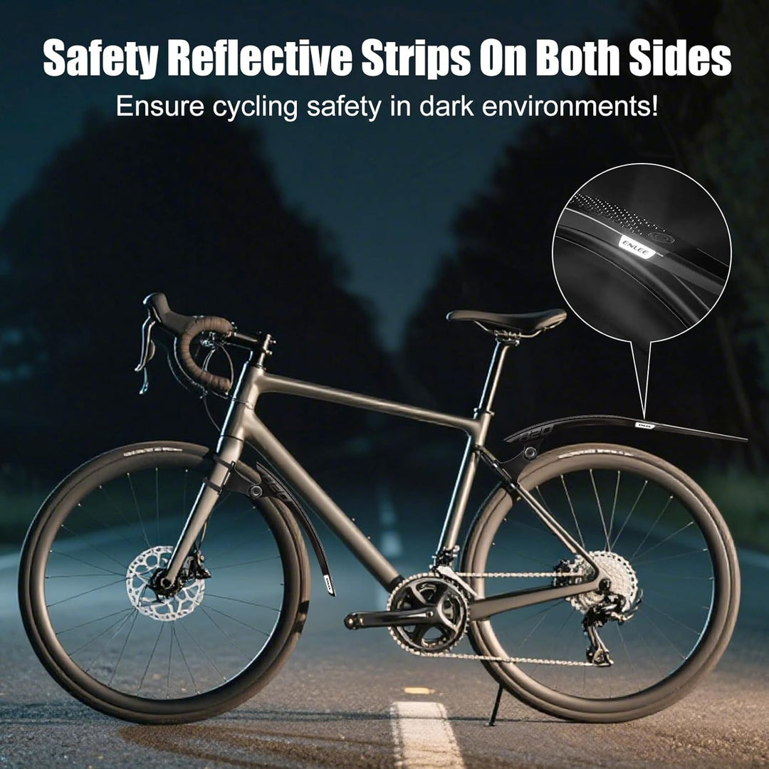 Universal Gravel Bike Fender Black