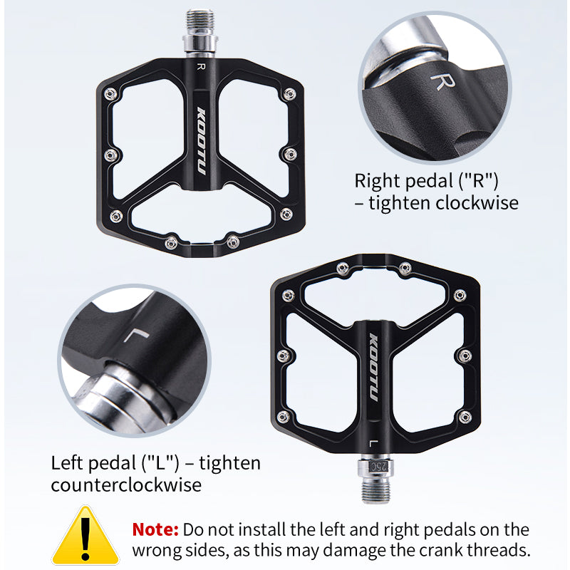 KOOTU Universal Bike Aluminum Pedal