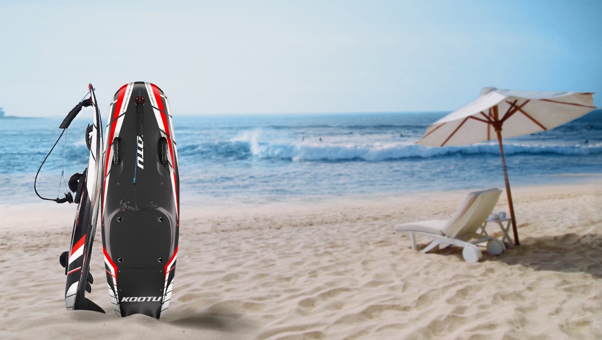 サーフィン MOTORBOART too.... KOOTU P1 Motorized Surfboard|Jet Board Surfboard – KOOTUBIKE