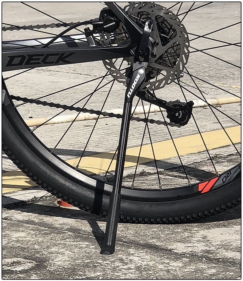 Adjustable Bike Kickstand Aluminum Foot Support Quick-Release Tripod