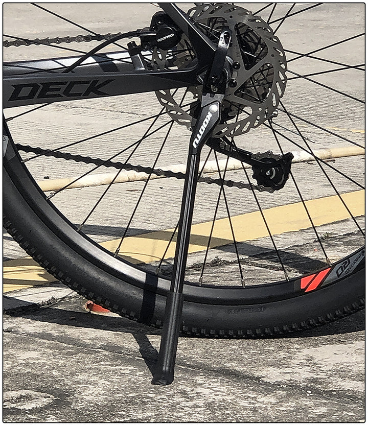 Adjustable Bike Kickstand Aluminum Foot Support Quick-Release Tripod