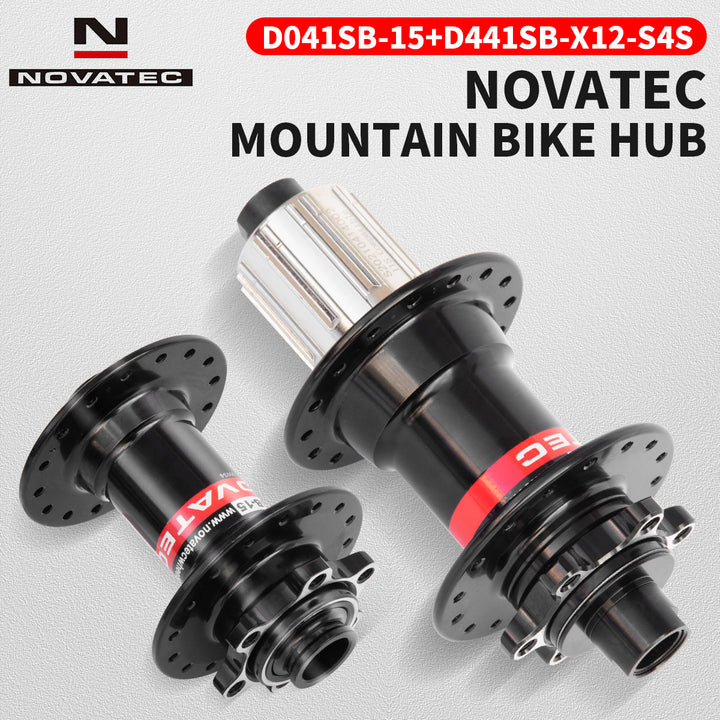 Novatec Mountain Bike Hubs With Quick Release