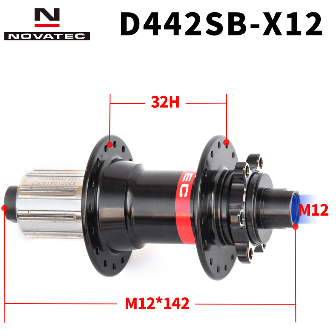 Novatec Mountain Bike Hubs With Quick Release