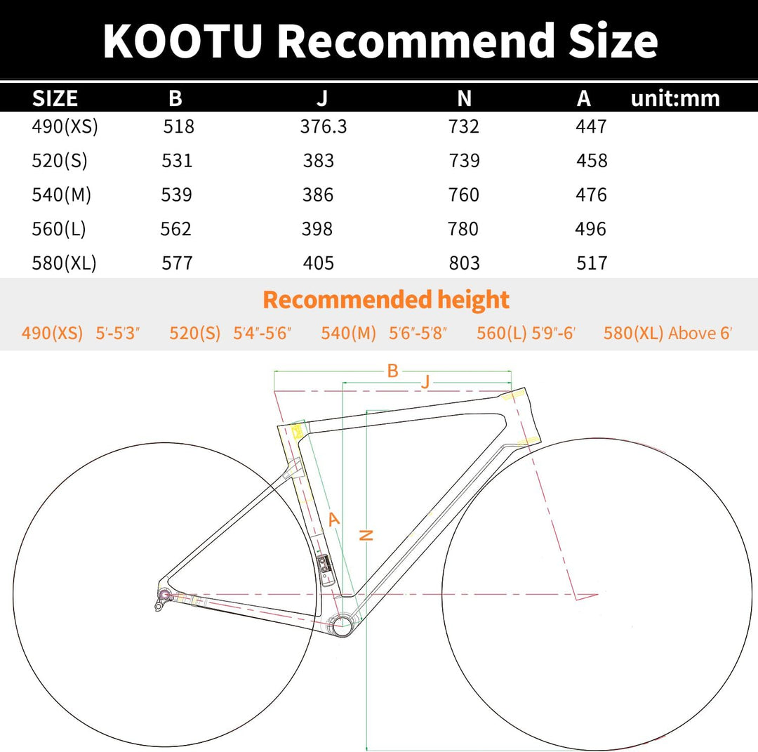 KOOTU SABER ACE R7170 Di2