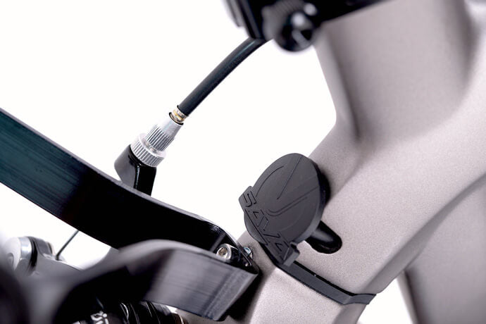 Quick-release button-kootu bike