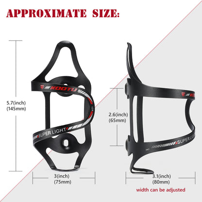 water bottle holder size|KOOTU BIKE