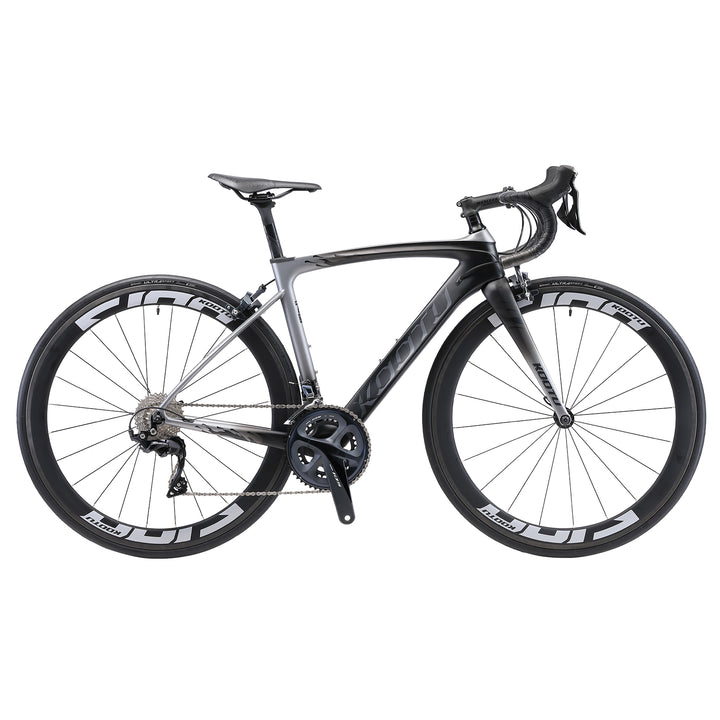 KOOTU R03 Carbon Road Bike Shimano 105 Groupset 22 Speed-Black Grey