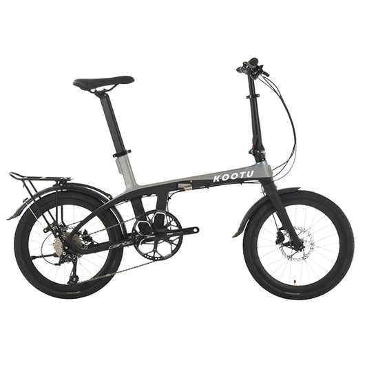 20 inch folding bike|carbon foldable bicycle|KOOTU CASTER