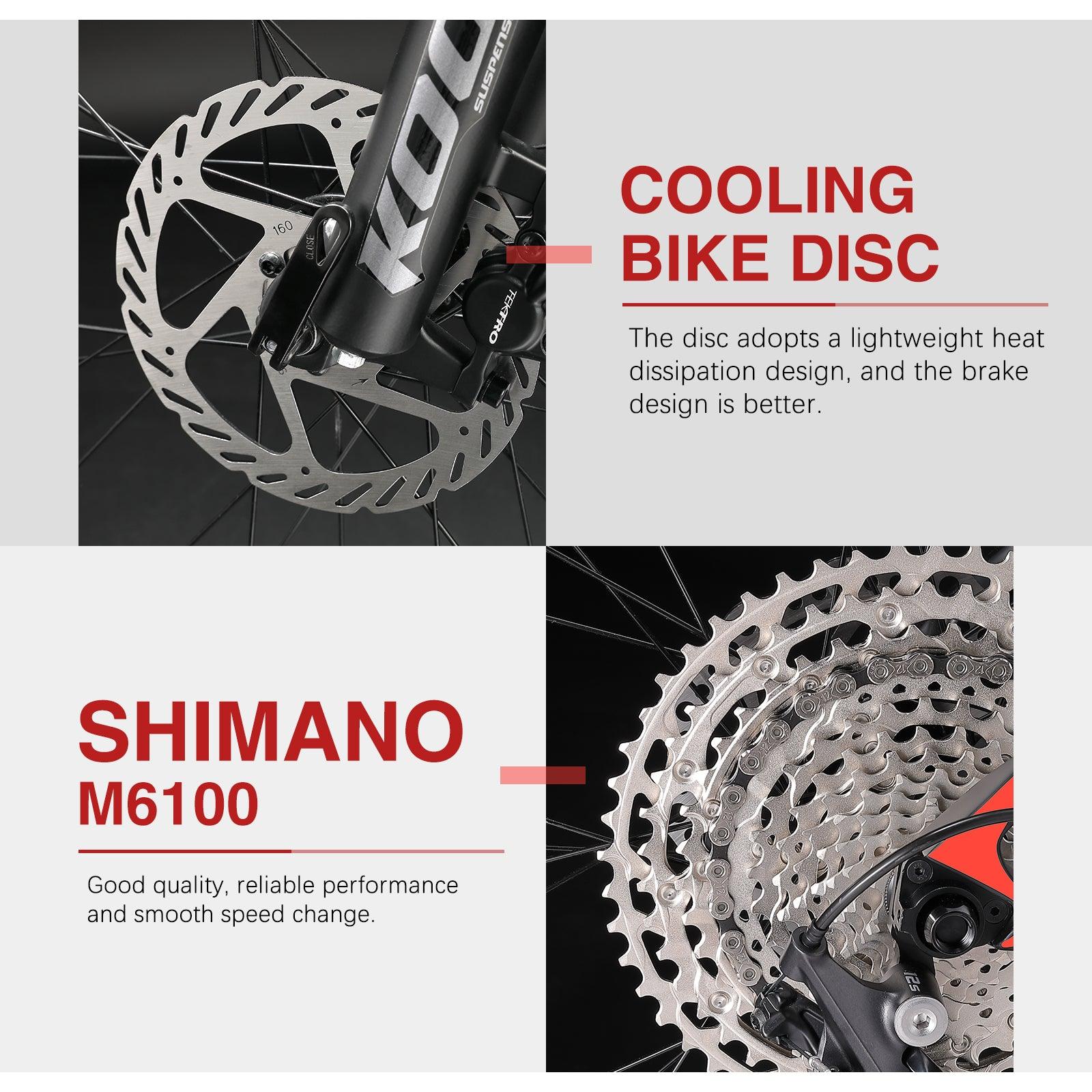 KOOTU Cabon Mountain Bike  Shimano DEORE M6100 12 Speed 