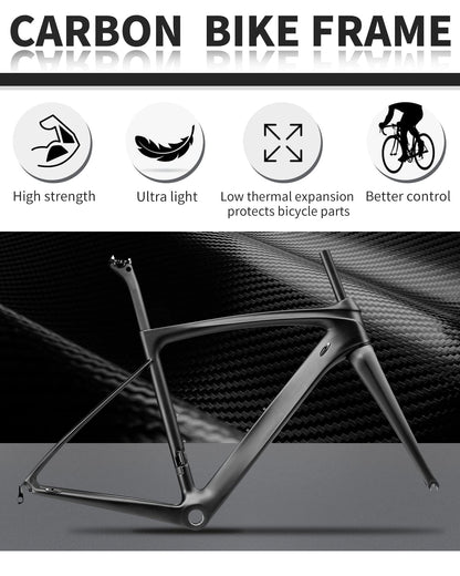 T800 carbon fiber frame-kootu r03 carbon road bike shimano 105 groupset