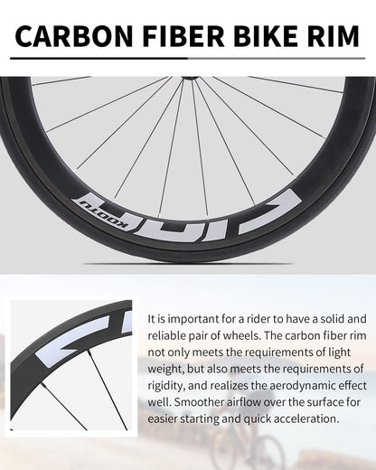 700C carbon wheels-kootu r03 carbon road bike 22 speed