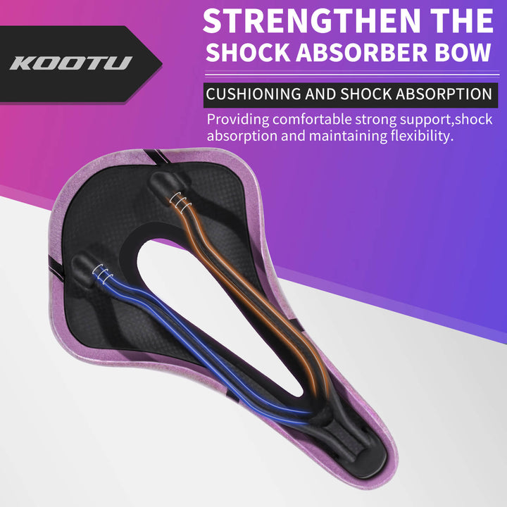 KOOTU Full Carbon Bike Saddle Lightweight Seat Ergonomics Seat cushion-KOOTU BIKE