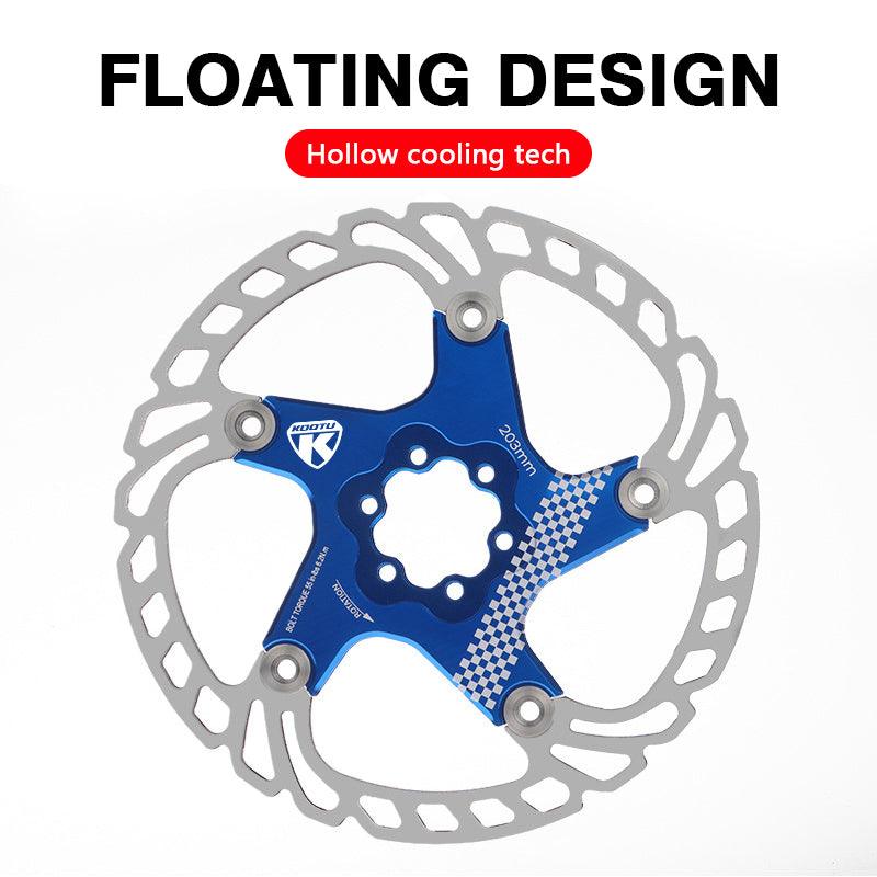 KOOTU bicycle disc brake floating design hollow cooling tech disc brake rotor-KOOTU BIKE